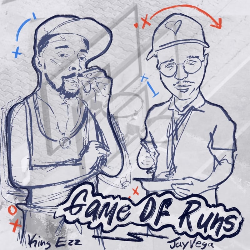 King Ezz & Jay Vega – Game Of Runs cover art