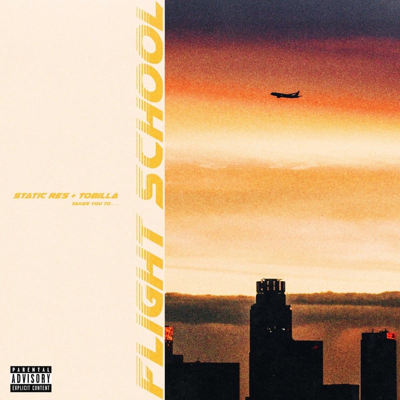 Tobilla & Static Res – Flight School cover art